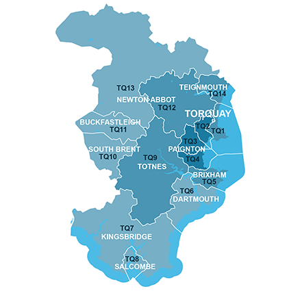 Torquay Map (House Sale Data)